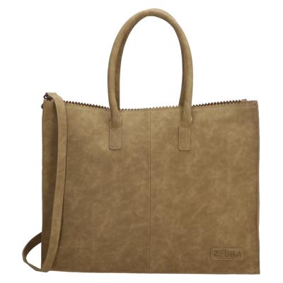 Zebra Trends Lisa XL Shopper-Olive