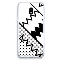 Pop Art #5: Samsung Galaxy J3 (2017) Transparant Hoesje