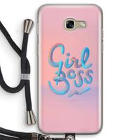 Girl boss: Samsung Galaxy A5 (2017) Transparant Hoesje met koord