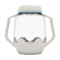 Glo Pals Sensory play cup cloud grey