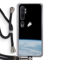 Alone in Space: Xiaomi Mi Note 10 Transparant Hoesje met koord