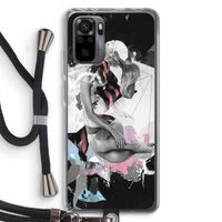 Camouflage de sommeil: Xiaomi Redmi Note 10 Pro Transparant Hoesje met koord