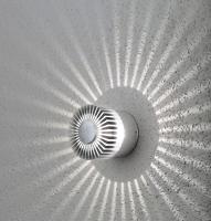 Konstsmide Monza 7900-310 LED-buitenlamp (wand) Energielabel: G (A - G) LED LED vast ingebouwd 3 W Aluminium - thumbnail