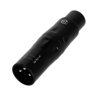 Adam Hall 4 STAR A GROUND LIFTER Adapter XLR female naar XLR male