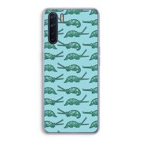Kroko: Oppo A91 Transparant Hoesje