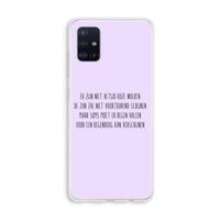 Regenboog: Galaxy A51 4G Transparant Hoesje