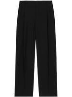 Burberry pantalon de costume en laine - Noir