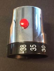 Wiesbaden Universal losse thermostaat knop chroom