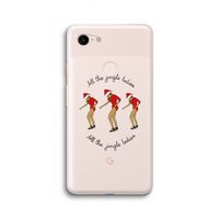 Jingle Ladies: Google Pixel 3 XL Transparant Hoesje