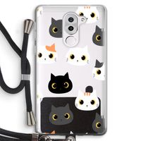 Katten: Honor 6X Transparant Hoesje met koord