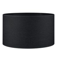 Home sweet home lampenkap Canvas 40 - antraciet/zwart