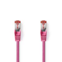 Nedis CAT6-kabel | RJ45 Male naar RJ45 Male | S/FTP | 15 m | Roze | 1 stuks - CCGP85221PK150 CCGP85221PK150