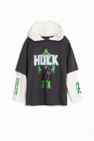 Hulk T-shirt met dubbele mouwen - BLACK - 9/10