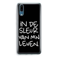 De Sleur: Huawei P20 Transparant Hoesje