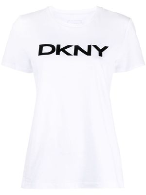 DKNY t-shirt à logo imprimé - Blanc