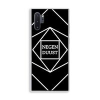 Negenduust geometrisch: Samsung Galaxy Note 10 Plus Transparant Hoesje