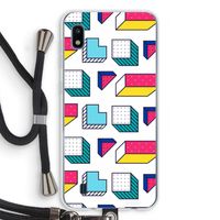 8-bit N°7: Samsung Galaxy A10 Transparant Hoesje met koord