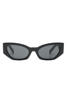 Dolce & Gabbana Eyewear lunettes de soleil à monture papillon - Noir