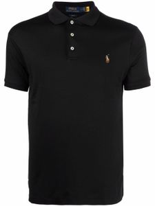 Polo Ralph Lauren polo à logo brodé poitrine - Noir