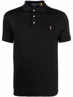 Polo Ralph Lauren polo à logo brodé poitrine - Noir - thumbnail