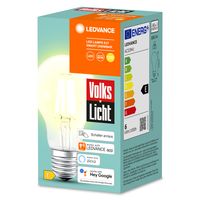 LEDVANCE AC32941 - SMART+ BT FILAMENT CLASSIC DIMMABLE CLA60 SMART+ Energielabel: E (A - G) E27 6 W Warmwit - thumbnail