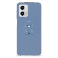 Motorola Moto G73 Telefoonhoesje met Naam Baby Rhino