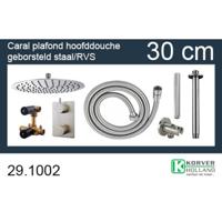 Wiesbaden One-Pack Inbouwthermostaatset - Rond - Type 203 GS - 30cm