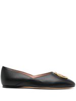 Bally ballerines Gerry en cuir - Noir