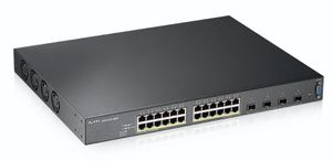ZyXEL XGS2210-28HP Managed L2 Gigabit Ethernet (10/100/1000) Power over Ethernet (PoE) 1U Zwart