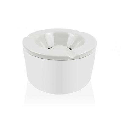 Asbak Versa Wit Dolomite 11,2 x 6,2 x 11,2 cm Cirkelvormig