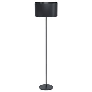 EGLO Maserlo 1 - Staande lamp - E27 - 151,5 cm - Zwart