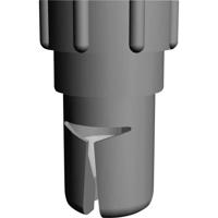 TE Connectivity 207387-2 Ronde connector afdekkap met trekontlasting Serie (ronde connectoren): CPC 1 stuk(s) - thumbnail