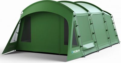 Husky familietent Caravan 500 cm polyester/nylon 5-persoons groen