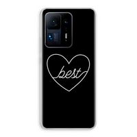Best heart black: Xiaomi Mi Mix 4 Transparant Hoesje Best heart black: Xiaomi Mi Mix 4 Transparant Hoesje