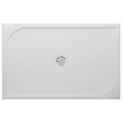 Badstuber Viva douchebak 140x90cm mineraalmarmer