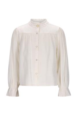 Le Chic winter blouse meisjes - wit - Eclaire