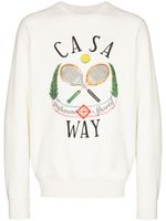 Casablanca sweat à imprimé Tennis Club