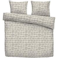 2e Halve Prijs Leen Bakker - Dekbedovertrek Alan - 240x220 Cm - Polyester/Katoen - Beige