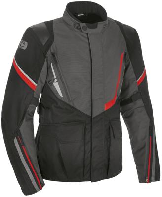 OXFORD Jacket montreal 4. black/grey/red size m