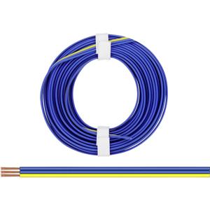 Donau Elektronik 318-223 Draad 3 x 0.14 mm² Blauw, Geel 5 m