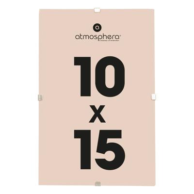 Atmosphera Fotolijstje zonder rand - voor 10 x 15 cm foto - mdf/glas - Het basic fotolijstje
