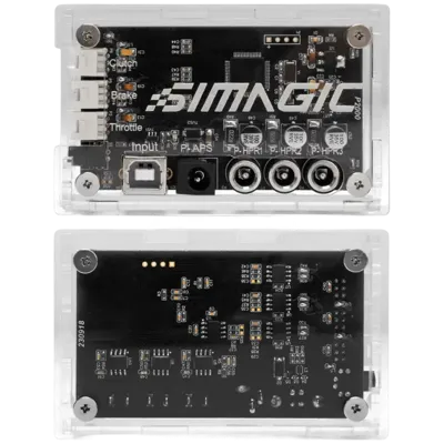 Simagic Haptic Feedback Control Box - transparent