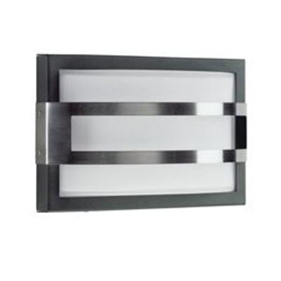Albert Buitenlamp RVS wandHemisphere antraciet - 626180