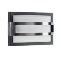 Albert Buitenlamp RVS wandHemisphere antraciet - 626180