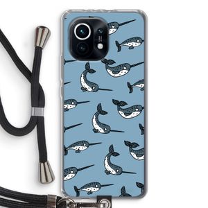 Narwhal: Xiaomi Mi 11 Transparant Hoesje met koord