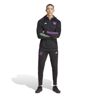 adidas Bayern München Trainingspak 1/4-Zip Hooded 2023-2024 Zwart Groen Paars - thumbnail