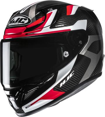 HJC RPHA-12 Carbon Xentra, Integraalhelm, Zwart Rood