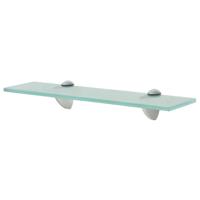 Zwevend schap 40x10 cm 8 mm glas - thumbnail