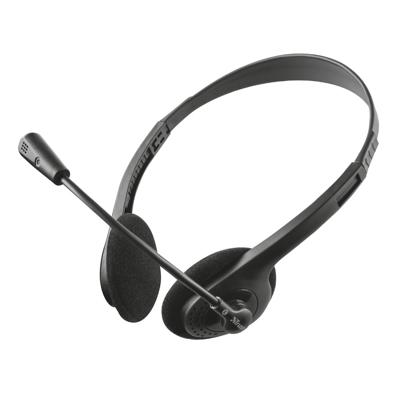 Trust Primo Chatheadset Headset Zwart