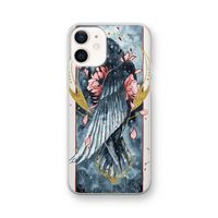 Golden Raven: iPhone 12 Transparant Hoesje